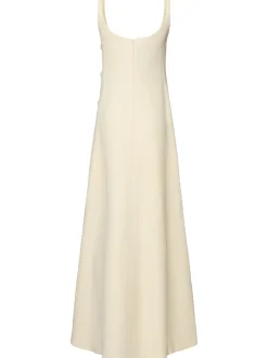 Vestito in crêpe con decorazioni