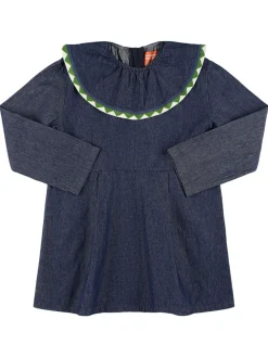 Vestito in denim di cotone