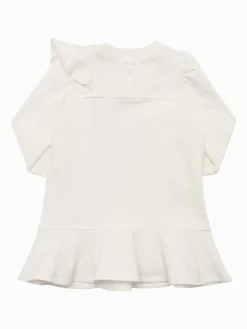 Vestito in felpa di misto cotone con stampa Minnie