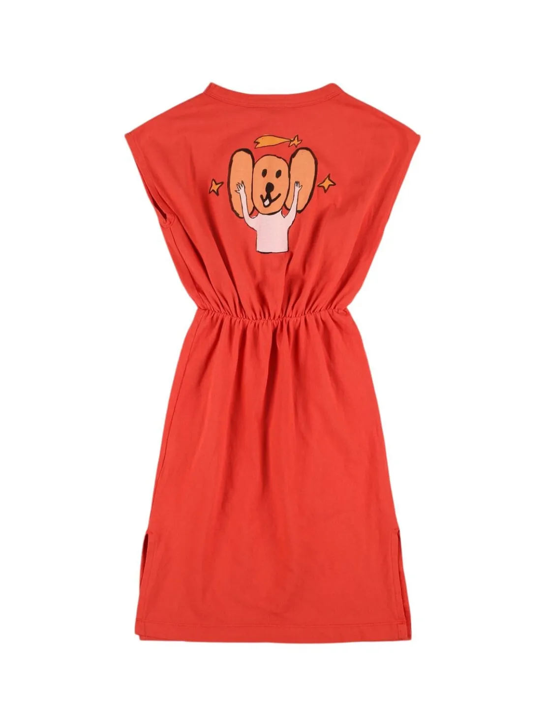 Vestito in jersey di cotone stampato