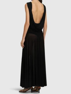Vestito in jersey drappeggiato