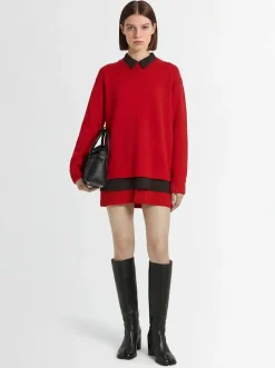 Vestito in maglia di lana