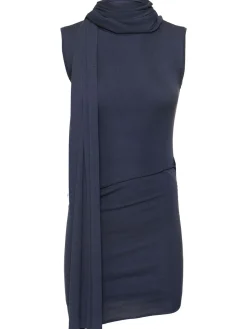 Vestito in maglia di viscosa e seta