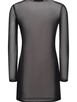 Vestito in mesh stretch