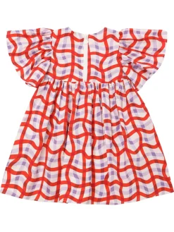 Vestito in misto cotone