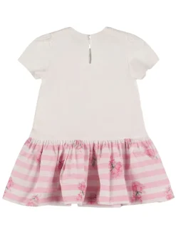 Vestito in misto cotone stampato