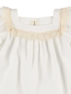 Vestito in misto lino
