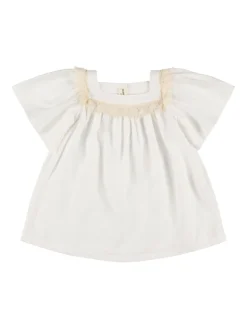 Vestito in misto lino