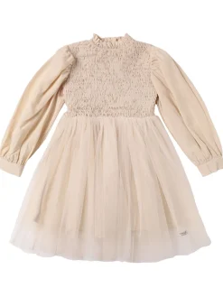Vestito in misto lino