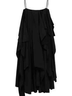 Vestito in misto rayon a strati