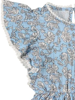Vestito in mussola di cotone
