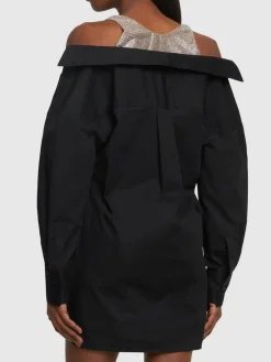Vestito in popeline di cotone