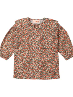 Vestito in popeline di cotone stampato