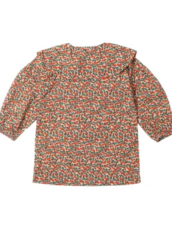 Vestito in popeline di cotone stampato