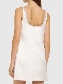 Vestito in raso con fiocco