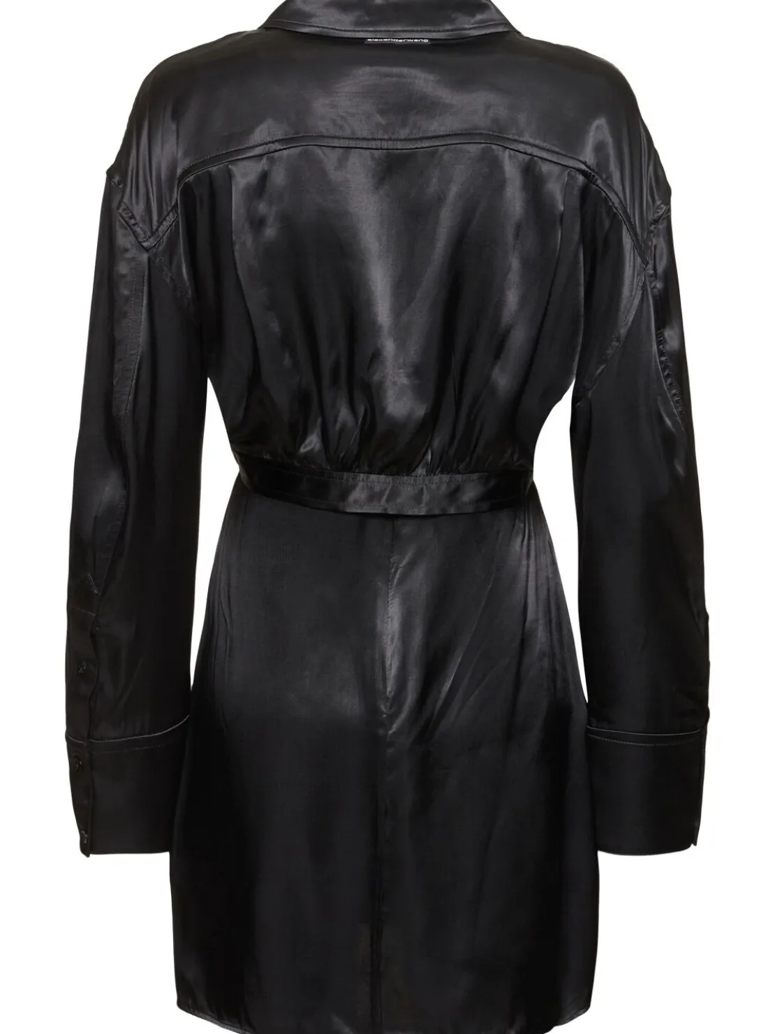 Vestito in raso di viscosa con giacca bolero