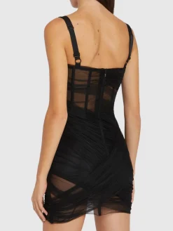 Vestito in tulle stretch