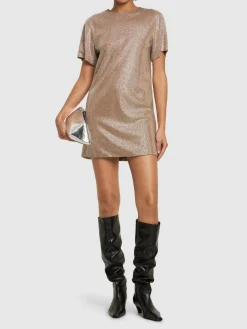 Vestito in viscosa con decorazioni