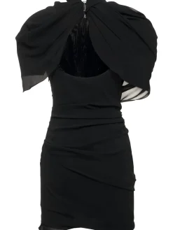 Vestito La Robe Castagna in saten