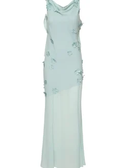 Vestito lungo Darly con fiori