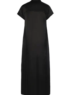 Vestito lungo Effy in organza di misto seta