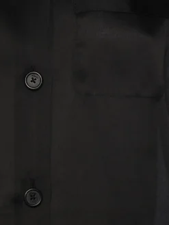 Vestito lungo Effy in organza di misto seta