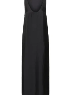 Vestito lungo in seta Nada con scollo