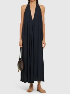 Vestito lungo La Robe Norma con scollo sul retro