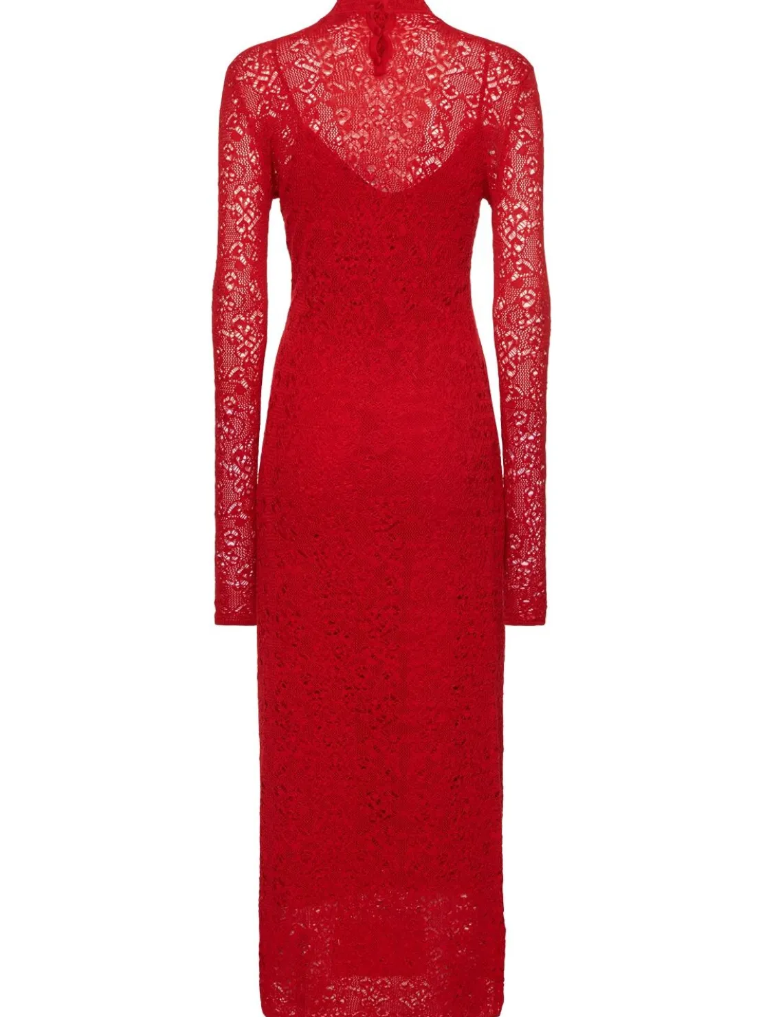 Vestito lungo Lethe in maglia di misto lana