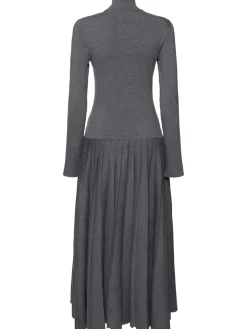 Vestito lungo Lisette in maglia di misto lana
