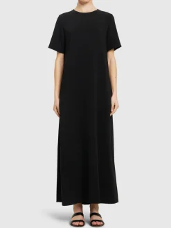 Vestito lungo Robi in raso