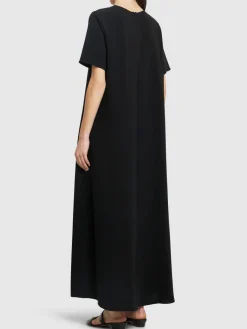 Vestito lungo Robi in raso