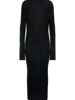 Vestito lungo Sigrid in lana fine