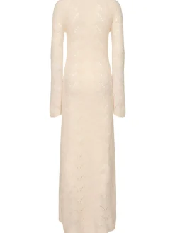 Vestito lungo Verbier in maglia di misto alpaca