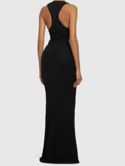 Vestito lungo Vivenda drappeggiato con cutout