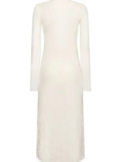 Vestito maxi in maglia di lana