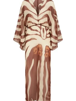 Vestito maxi Spiritual Healers con stampa