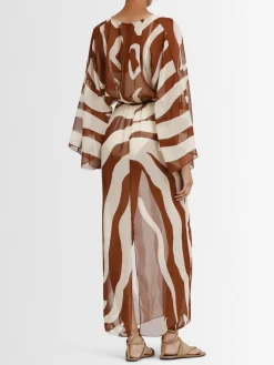 Vestito maxi Spiritual Healers con stampa