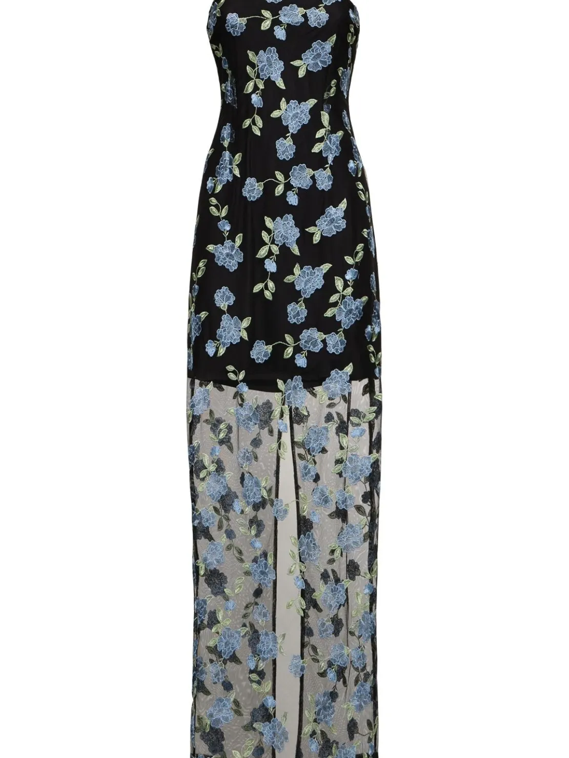 Vestito midi Albertina in mesh