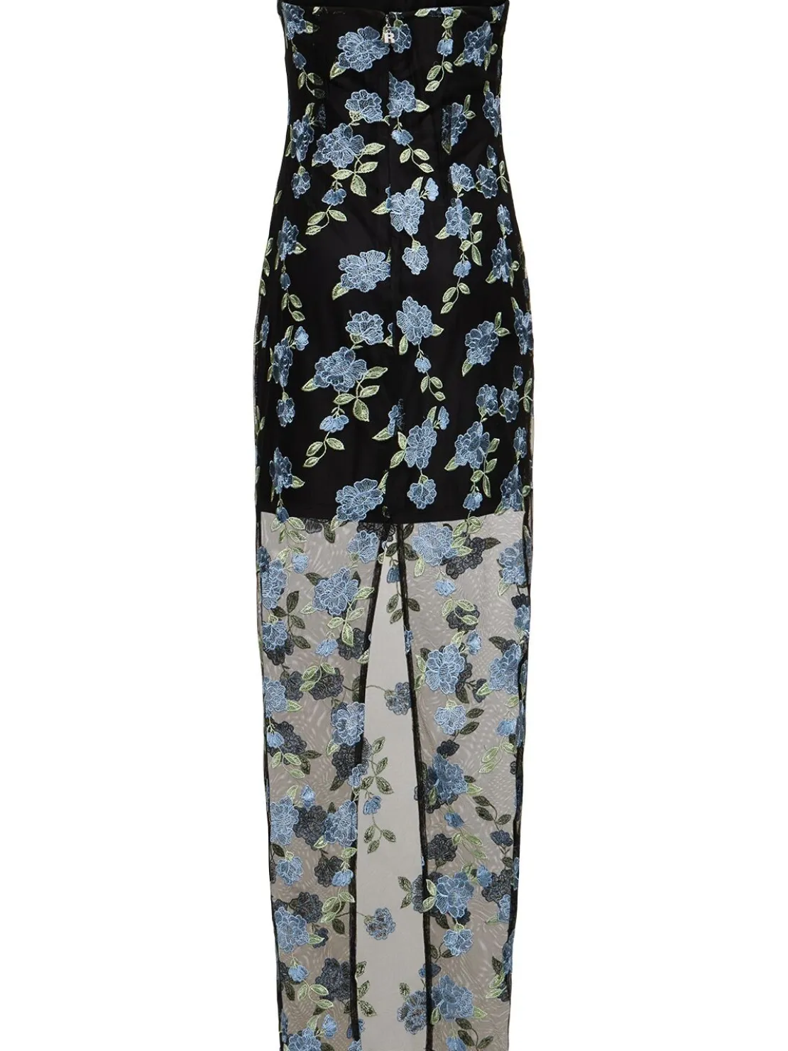 Vestito midi Albertina in mesh