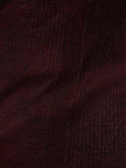 Vestito midi Alleno in maglia di misto mohair