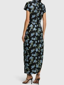 Vestito midi Amaja in mesh
