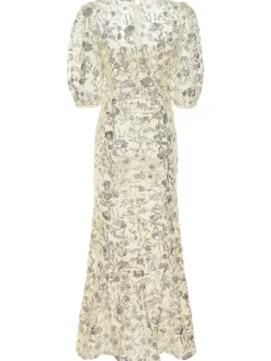 Vestito midi con paillettes