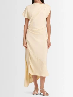 Vestito midi Hallie in viscosa
