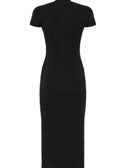 Vestito midi in jersey
