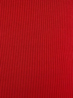 Vestito midi in maglia di viscosa stretch