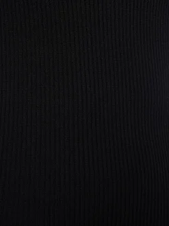 Vestito midi in maglia di viscosa stretch
