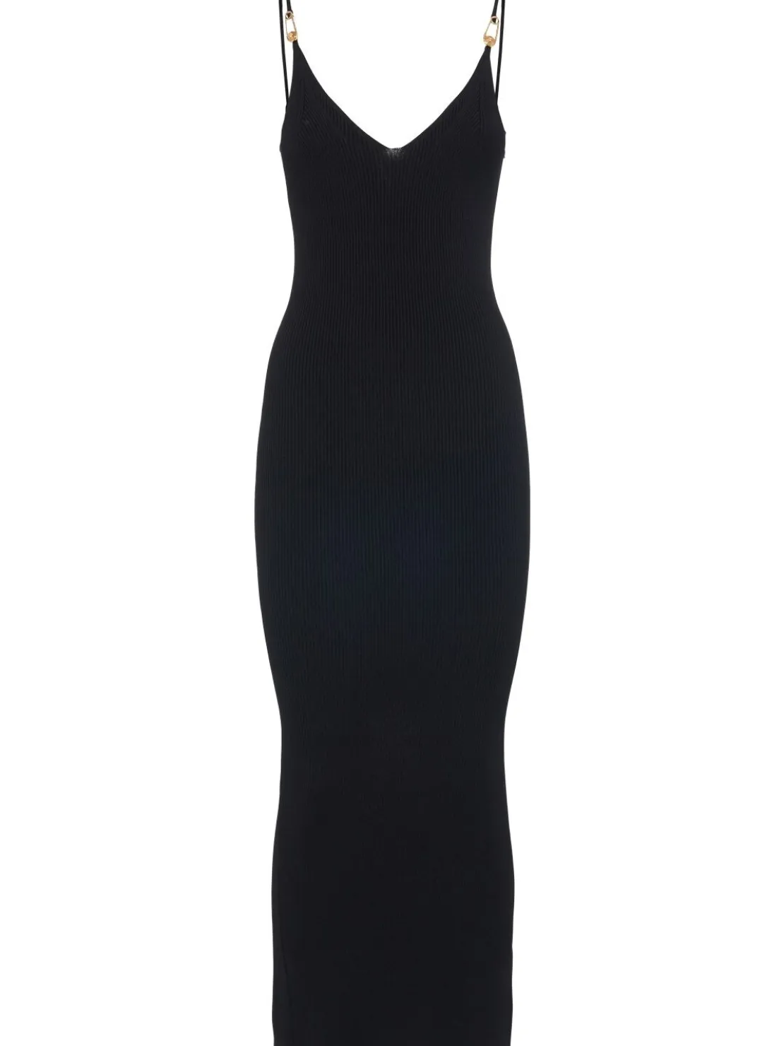 Vestito midi in maglia di viscosa stretch