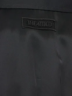Vestito midi in raso drappeggiato