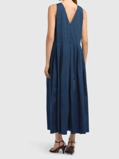 Vestito midi Moira in popeline